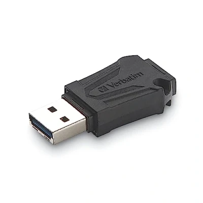 Abbildung von Verbatim ToughMax USB Stick 16 GB, 2.0, extrem robuster Speicherstick, für Laptop Notebook Ultrabook TV Autoradio, 2.0 Stick, Datenstick mit hoher Beständigkeit, Schwarz