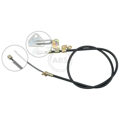 Abbildung von A.B.S. K19488 Handbremsseil 1502 Trommelbremse für Links /Rechtslenker TOYOTA: Yaris I Hatchback