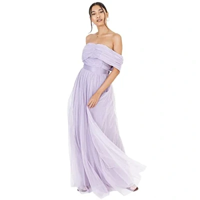 Abbildung von Anaya with Love Damen Maxi Kleid, Dusty Lilac, EU 36(UK 8)