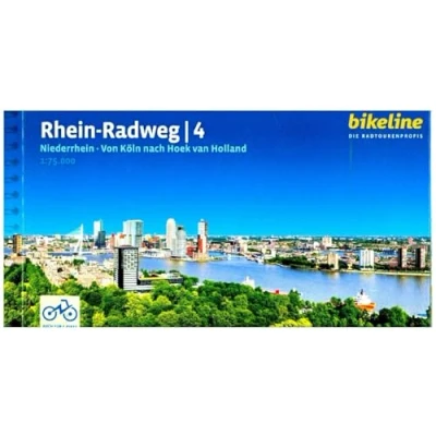 Abbildung von Rhein Radweg / Teil 4: Niederrhein · Von Köln nach Hoek van Holland, 447 km, 1:75.000, GPS Tracks Download, LiveUpdate (Bikeline Radtourenbücher, Band 4)