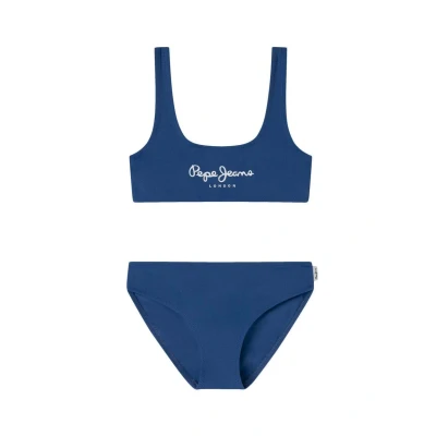 Abbildung von Pepe Jeans SET Bikini für Kinder, Größe: 176, Regal blue