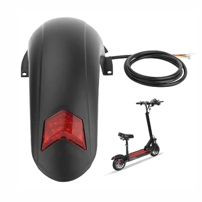 Abbildung von Yungeln Scooter Schutzbleche mit LED Rückleucht kompatibel für Kugoo M4, M4Pro Elektro