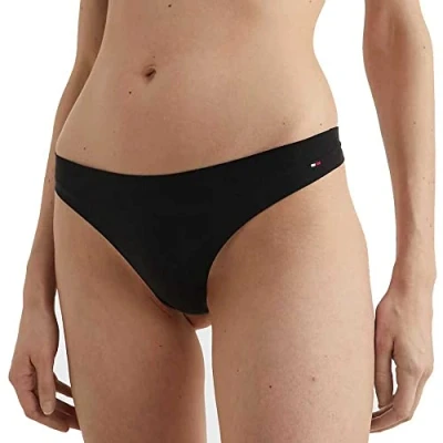 Abbildung von Tommy Hilfiger Thong String, Damen, Größe: XL, Black