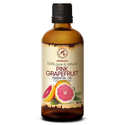 Abbildung von Ätherisches Grapefruitöl 100ml Citrus Paradisi Grapefruit Rose Aromatherapie Öl für Diffusers &amp; Duftlampen Duftöle Seifenherstellung Öle Haut Haare Naturreine Ätherische