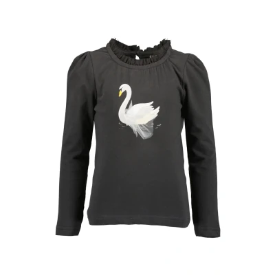 Abbildung von Blue Seven Langarm Langarmshirt für Kinder, Größe: 110, Black