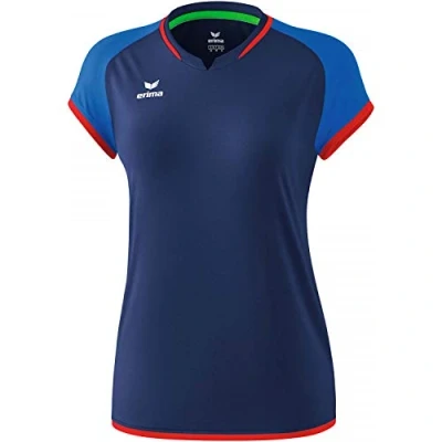 Abbildung von Erima Damen ZENARI 3.0 Trikot, New Navy/New Royal/Rot, 38