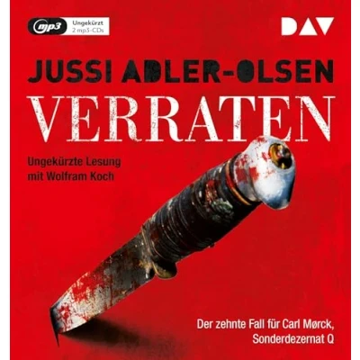Abbildung von Verraten. Der zehnte Fall für Carl Mørck, Sonderdezernat Q: Ungekürzte Lesung mit Wolfram Koch (2 mp3 CDs) (Carl Mørck Reihe)