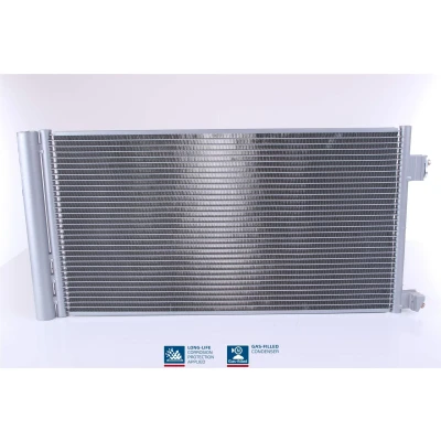Abbildung von NISSENS 940809 Klimakondensator mit Trockner Aluminium 622 R 134a JAGUAR: