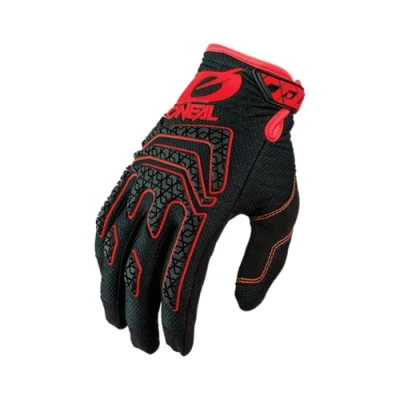 Abbildung von O&#039;NEAL Fahrrad &amp; Motocross Handschuhe MX MTB DH FR Downhill Freeride Langlebige, Flexible Materialien, Silikonprint für Grip Sniper Elite Glove Erwachsene Schwarz Rot Größe M