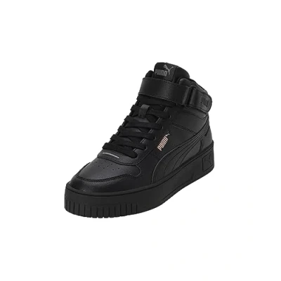 Abbildung von PUMA Damen Carina Street Mid Sneaker, Black Rose Gold, 42 EU