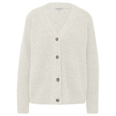 Abbildung von s.Oliver Damen 2154073 Strickjacke Wollmix, 210, 34