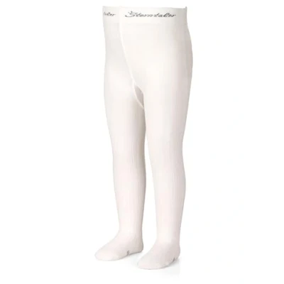 Abbildung von Sterntaler Strumpfhose Rippenmuster Kinderstrumpfhosen mit Unisex elastischem Bund für bequemen Halt Komfortable vielseitig zu kombinieren ecru, 92