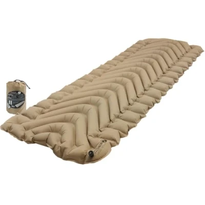 Abbildung von Klymit Unisex&#039;s Insulated Static V Sleeping Pad, Coyote Sand 2020, One Size
