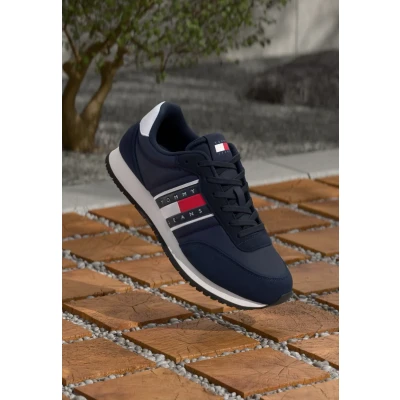 Abbildung von Tommy Jeans Runner Casual Sneaker low, Herren, Größe: 46, Dark night navy Schuhe
