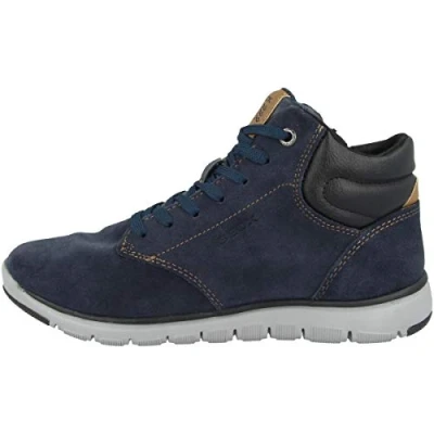 Abbildung von Geox Jungen J Xunday Boy A Chukka Boots, Blau Navy Black C0045, 36 EU