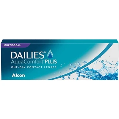 Abbildung von Dailies AquaComfort Plus Multifocal Tageslinsen weich, 30 Stück / BC 8.7 mm DIA 14.0 ADD LOW 0 Dioptrien