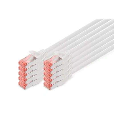 Abbildung von Digitus Netzwerkkabel »CAT 6 S FTP Patchkabel Cu, LSZH AWG 27/7, 10er«, 300 cm