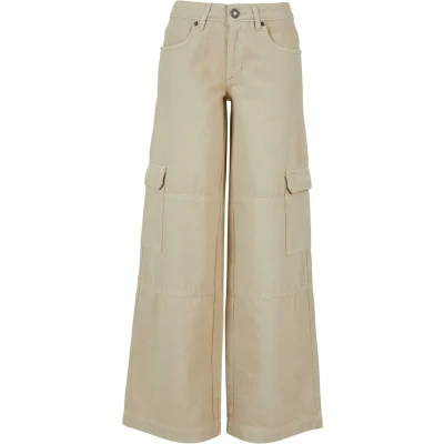 Abbildung von Urban Classics Jeans Relaxed Fit, Damen, Größe: XS, Offwhite raw