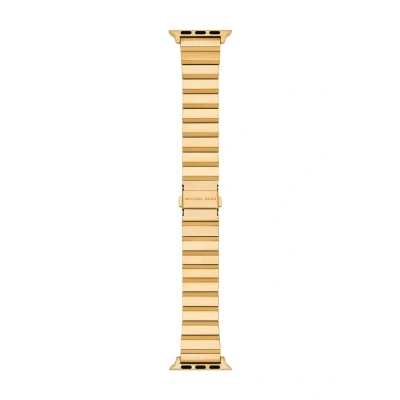 Abbildung von Michael Kors Strap Bands FOR Apple Uhren Zubehör, Damen, Größe: One Size, Gold