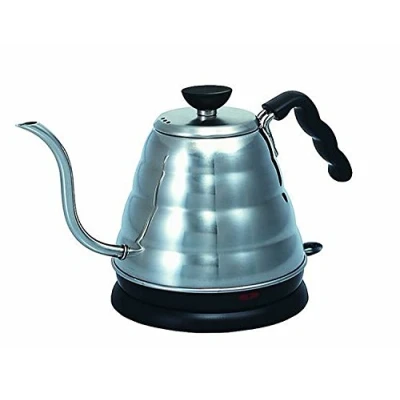 Abbildung von HARIO CD Buono Kettle V60 Electric EVKB 80HSV 15 Teekanne, Glas, Silber