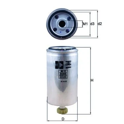 Abbildung von MAHLE ORIGINAL KS 11 Kraftstofffilter Anschraubfilter DAF: CF 75