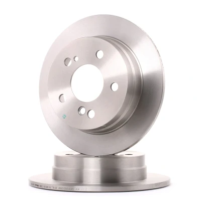 Abbildung von BREMBO 08.4738.14 Bremsscheibe 258 9 5 voll mit Schrauben MERCEDES BENZ: 190, W124 Coupe, E Class Saloon