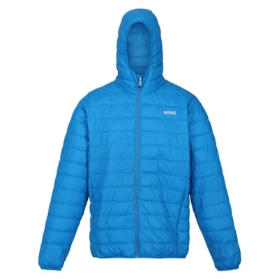 Abbildung von Regatta Herren Hillpack Kapuzenjacke Gepolsterter Mantel, indigoblau, 3XL