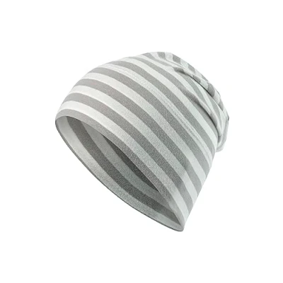 Abbildung von Sterntaler Baby Jungen Beanie GOTS Slouch Mütze Baby, Kinderbeanie aus Singlejersey mit Streifen hellgrau, 41