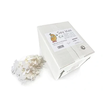 Abbildung von WAXIM. Sojawachs C 3 NATUREWAX für Ökokerzen und Naturkosmetik 2.500 g in Flocken.