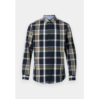 Abbildung von TOM Tailor Checked Hemd navy, Herren, Größe: Medium, Navy