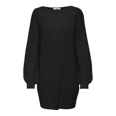 Abbildung von JDY Megan BOAT NOOS Strickkleid, Damen, Größe: XS, Black