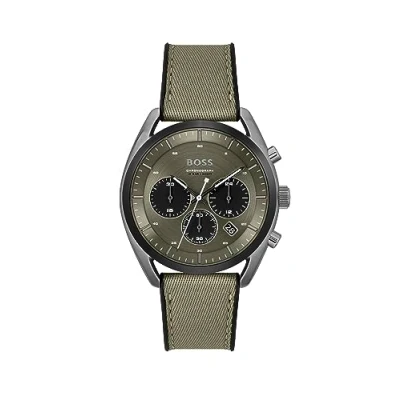 Abbildung von BOSS TOP Chronograph, Herren, Größe: One Size, Black