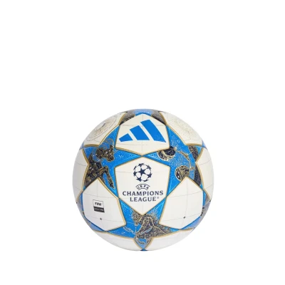 Abbildung von adidas Performance Fußball, Größe: 5, White/dark blue/pantone/gold met