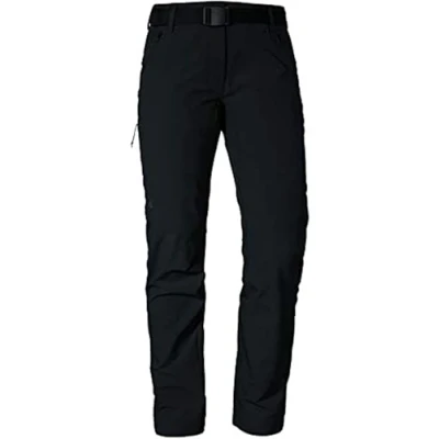 Abbildung von Schöffel Damen Pants Taibun L, funktionale Wanderhose, wasserabweisende und schnelltrocknende Outdoor Hose aus 2 Wege Stretch, black, 46