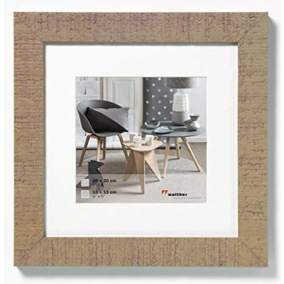 Abbildung von walther design Bilderrahmen beige 40 x cm Home Holzrahmen HO440C