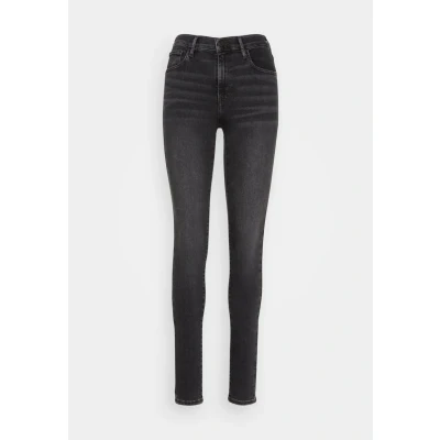 Abbildung von Levi&#039;s 720 Hirise Super Skinny Jeans Fit black, Damen, Größe: 24x30, Black