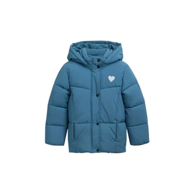 Abbildung von TOM Tailor Puffer MIT Reflektiven Prints Winterjacke für Kinder, Größe: 92/98, Dusty petrol