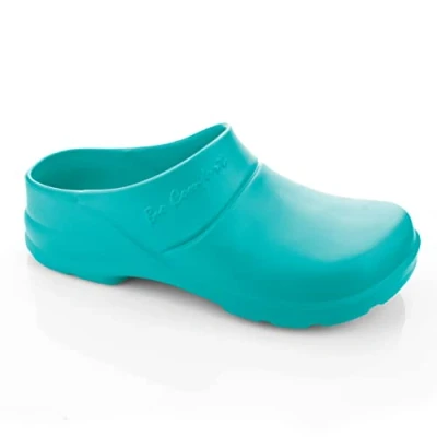 Abbildung von LEMIGO leichte Eva Clogs Gartenclogs Gartenschuhe Bio Comfort (Türkis, 42)