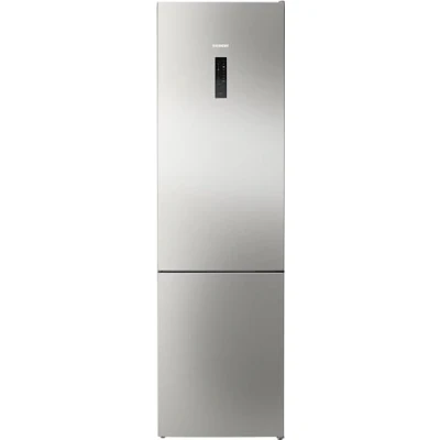 Abbildung von Siemens KG39NXIBF iQ300 Kühl Gefrier Kombination, 203 x 60 cm, 280 L Kühlen + 119 Gefrieren, noFrost nie wieder abtauen, AntiFingerprint Schutz vor Fingerabdrücken, Metallisch