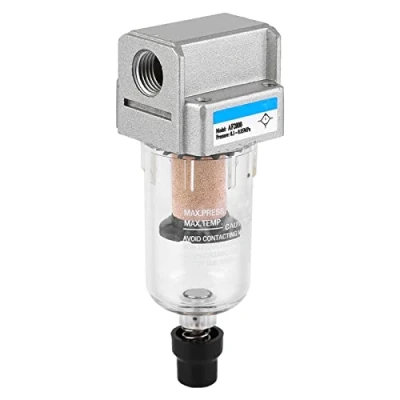Abbildung von G1/4&quot; Luftfilter Wasserabscheider und Öl zum Austauschen der Luftlinie AF2000 02 Partikelfilter Wasserpartikelfilter 750L/Min Automatik Druckluft Filter Ölabscheider für Druckluftfilter