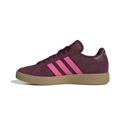 Abbildung von adidas Damen Grand Court Base 00s Shoes Schuhe, Shadow Red/Lucid Pink/Gum, 38 EU