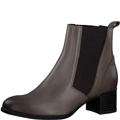 Abbildung von Marco Tozzi Chelsea Ankle Boot, Damen, Größe: 38, Taupe Schuhe