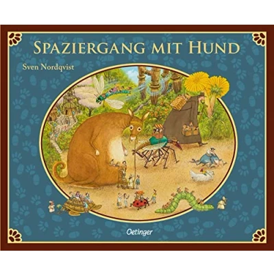 Abbildung von Spaziergang mit Hund: Wimmeliges Bilderbuch Kunstwerk für Kinder und Erwachsene (Sven Nordqvists fantastische Bilderbuchreisen)