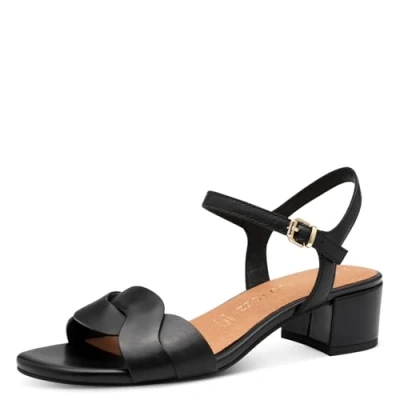 Abbildung von Marco Tozzi Riemensandalette, Damen, Größe: 41, Black Schuhe