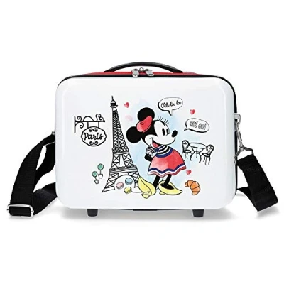 Abbildung von Disney Minnie Around the World Anpassungsfähiger Schönheitsfall Rot 29x21x15 cms ABS