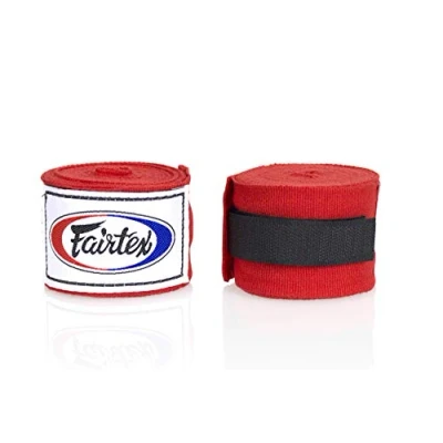 Abbildung von Fairtex Boxbandagen, durchgehend elastisch, 100% Baumwolle, for Muay Thai, Kick Boxen, MMA K1