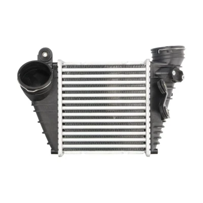 Abbildung von THERMOTEC DAW008TT Ladeluftkühler 185 190 85 VOLKSWAGEN: Golf 4, Bora Saloon, 4 Variant, SKODA: Octavia 1 Combi, I Hatchback