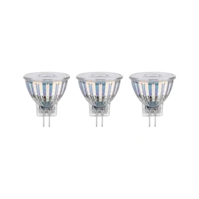 Abbildung von Paulmann 291.40 Standard 12V LED Reflektor 3x345lm 3x4,2W 2700K warmweiß Silber