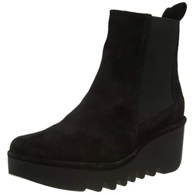 Abbildung von FLY LONDON Damen BAGU233FLY Chelsea Stiefel, Black, 42 EU