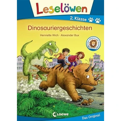 Abbildung von Leselöwen 2. Klasse Dinosauriergeschichten: Erstlesebuch für Kinder ab 7 Jahre